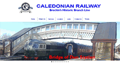 Desktop Screenshot of caledonianrailway.com